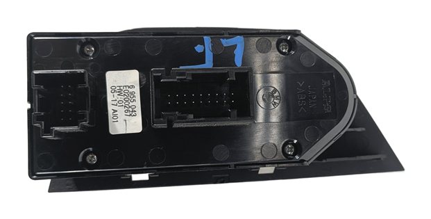 Thumbnail 7: 2005-2008 BMW Z4 (E85) LEFT DRIVER DOOR MASTER POWER WINDOW SWITCH (BLACK)