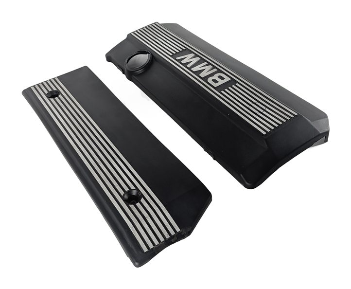 02-06 BMW 3 5 X3 X5 Z4 (E39 E46 E53 E83 E85) 2.5L 3.0L ENGINE COVER TRIM SET 2