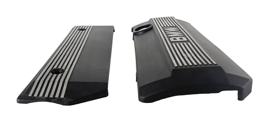 Thumbnail 3: 02-06 BMW 3 5 X3 X5 Z4 (E39 E46 E53 E83 E85) 2.5L 3.0L ENGINE COVER TRIM SET 2