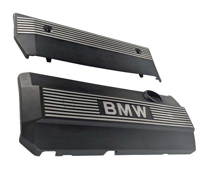 Thumbnail 4: 02-06 BMW 3 5 X3 X5 Z4 (E39 E46 E53 E83 E85) 2.5L 3.0L ENGINE COVER TRIM SET 2
