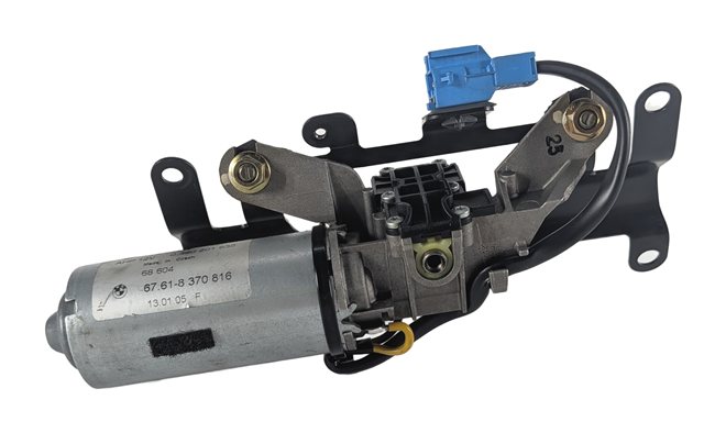 Thumbnail 2: 2003-2008 BMW Z4 E85 ROADSTER CONVERTIBLE TOP COVER CENTER ELECTRIC LATCH MOTOR