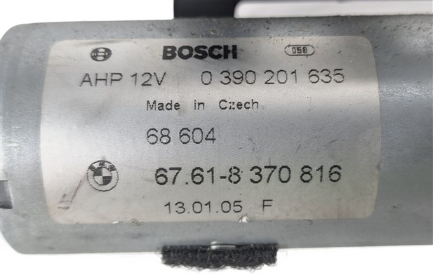 Thumbnail 9: 2003-2008 BMW Z4 E85 ROADSTER CONVERTIBLE TOP COVER CENTER ELECTRIC LATCH MOTOR