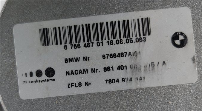Thumbnail 10: 2003-2008 BMW Z4 (E85) ELECTRIC POWER STEERING COLUMN (ONBOARD COMPUTER)