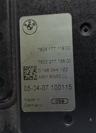 Thumbnail 8: 2003-2008 BMW Z4 (E85) ELECTRIC POWER STEERING COLUMN (ONBOARD COMPUTER)