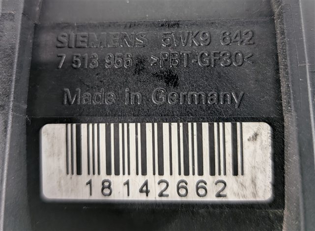 Thumbnail 9: 02-05 BMW 325i X3 Z4 (E46 E83 E85) 2.5L M54 ENGINE MASS AIR FLOW SENSOR (6-PIN)
