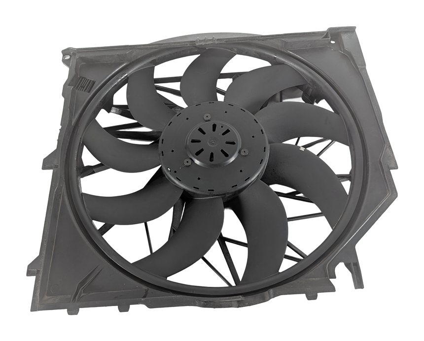 Thumbnail 3: 2003-2008 BMW Z4 (E85) RADIATOR ELECTRIC COOLING FAN MOTOR w/ SHROUD (600 WATT)