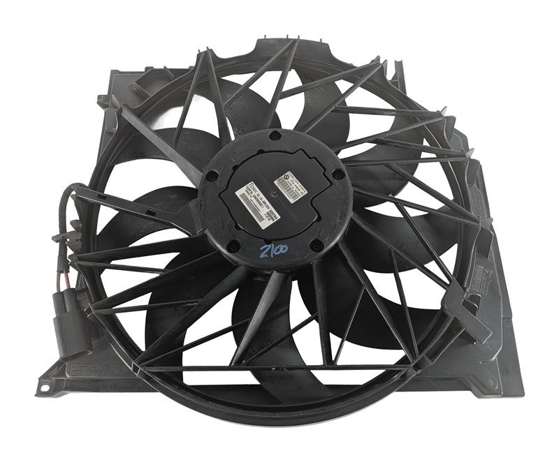 Thumbnail 7: 2003-2008 BMW Z4 (E85) RADIATOR ELECTRIC COOLING FAN MOTOR w/ SHROUD (600 WATT)