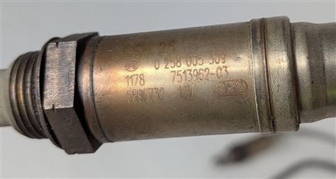 Thumbnail 8: 2005 BMW Z4 (E85) 2.5L (M54) ENGINE EXHAUST OXYGEN O2 LAMBDA SENSOR SET/4