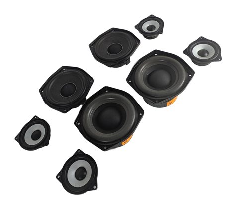 2005 BMW Z4 (E85) HIFI PROFESSIONAL DSP PREMIUM AUDIO SOUND SYSTEM SPEAKER SET/8