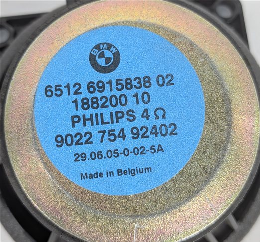 Thumbnail 15: 2005 BMW Z4 (E85) HIFI PROFESSIONAL DSP PREMIUM AUDIO SOUND SYSTEM SPEAKER SET/8