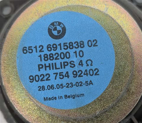 Thumbnail 18: 2005 BMW Z4 (E85) HIFI PROFESSIONAL DSP PREMIUM AUDIO SOUND SYSTEM SPEAKER SET/8