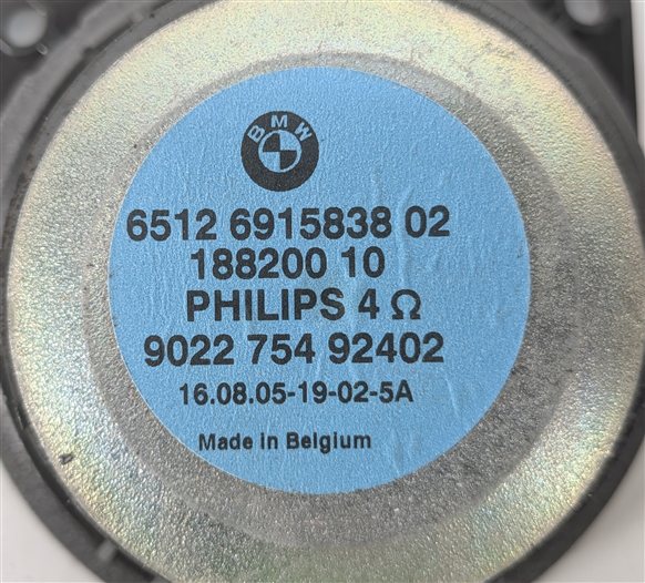 Thumbnail 19: 2005 BMW Z4 (E85) HIFI PROFESSIONAL DSP PREMIUM AUDIO SOUND SYSTEM SPEAKER SET/8