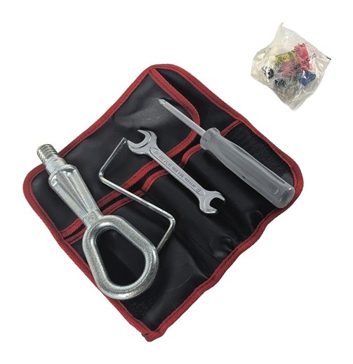 2005 BMW Z4 (E85) ONBOARD TRUNK TOOL KIT w/TOWING TOW EYE HOOK