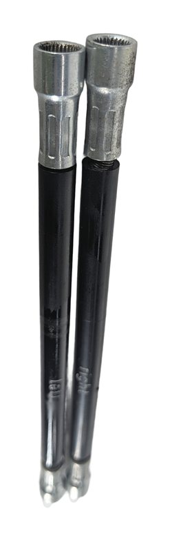 Thumbnail 5: 2005 BMW Z4 (E85) CONVERTIBLE TOP LEFT/RIGHT LATCH MOTOR FLEX DRIVE SHAFT SET/2