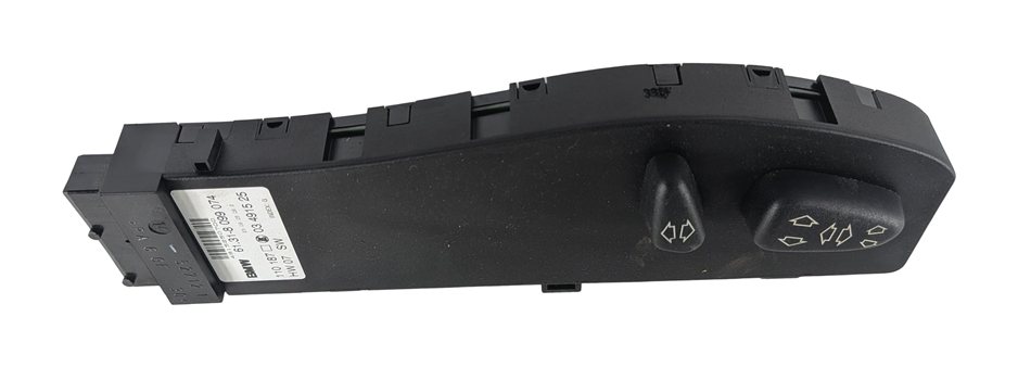 Thumbnail 3: 2005 BMW Z4 (E85) FRONT RIGHT POWER SEAT ADJUSTMENT CONTROL SWITCH BUTTON PANEL
