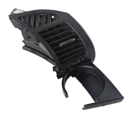 2005 BMW Z4 (E85) FRONT RIGHT PASSENGER DASH HEAT AIR AC VENT CUP HOLDER (Black)