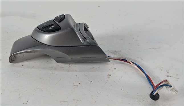 Thumbnail 6: 2005 BMW Z4 E85 RIGHT STEERING WHEEL MULTIFUNCTION RADIO PHONE SWITCH (Black)