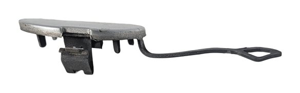 Thumbnail 6: 2005 BMW Z4 (E85) REAR BUMPER TOW HOOK EYE ACCESS CAP COVER PLUG PANEL (Silver)