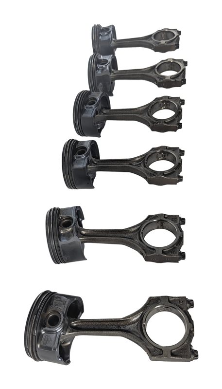 Thumbnail 3: 01-06 BMW 325i 525i X3 Z4 E46 E60 E83 E85 2.5L M54 PISTON & CONNECTING ROD SET/6