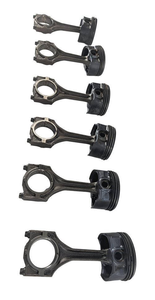 Thumbnail 4: 01-06 BMW 325i 525i X3 Z4 E46 E60 E83 E85 2.5L M54 PISTON & CONNECTING ROD SET/6