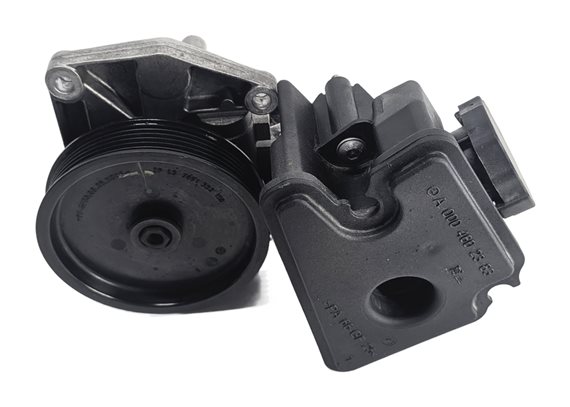 Thumbnail 2: 2010-2011 MERCEDES E350 E550 (W212) POWER STEERING PUMP w/ PULLEY & RESERVOIR