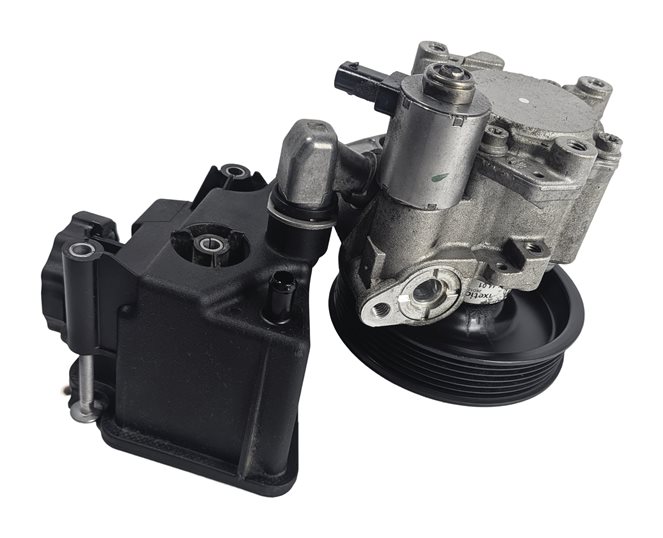Thumbnail 6: 2010-2011 MERCEDES E350 E550 (W212) POWER STEERING PUMP w/ PULLEY & RESERVOIR