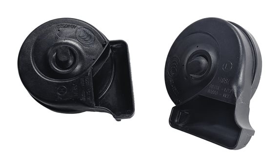 08-18 MERCEDES C E CLS GLK W204 W212 W218 X204 DUAL TONE HORN SIGNAL SET/2