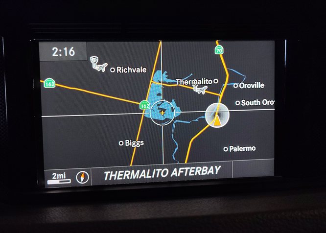2010-2012 MERCEDES E300 E350 E550 E63 (W212) FRONT GPS NAVIGATION SCREEN 7.25"