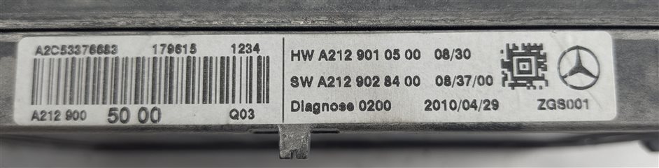 Thumbnail 10: 2010-2012 MERCEDES E300 E350 E550 E63 (W212) FRONT GPS NAVIGATION SCREEN 7.25"