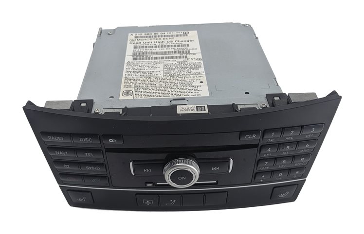 10-11 MERCEDES E350 E550 (W207 W212) GPS NAVIGATION CD PLAYER STEREO RECEIVER