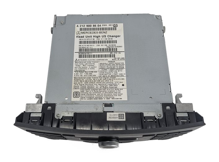 Thumbnail 2: 10-11 MERCEDES E350 E550 (W207 W212) GPS NAVIGATION CD PLAYER STEREO RECEIVER