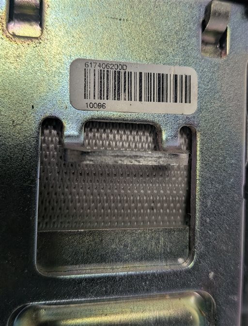 Thumbnail 12: 10-11 MERCEDES E-CLASS (W212) RIGHT FRONT PASSENGER SEATBELT RETRACTOR (Gray)