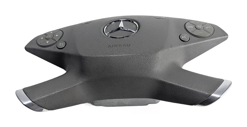 Thumbnail 3: 10-11 MERCEDES E-CLASS (W212) FRONT LEFT DRIVER STEERING WHEEL SRS AIRBAG (Gray)