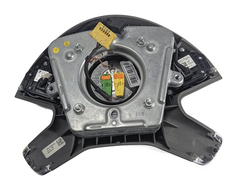 Thumbnail 6: 10-11 MERCEDES E-CLASS (W212) FRONT LEFT DRIVER STEERING WHEEL SRS AIRBAG (Gray)