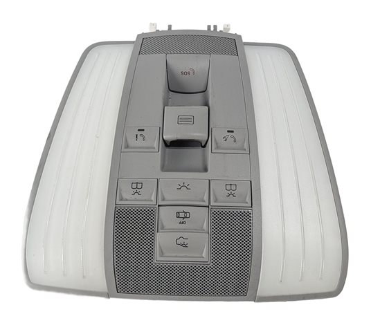 Thumbnail 2: 2010-2013 MERCEDES E350 E550 (W212) OVERHEAD CONSOLE DOME LIGHT SUNROOF (Gray)