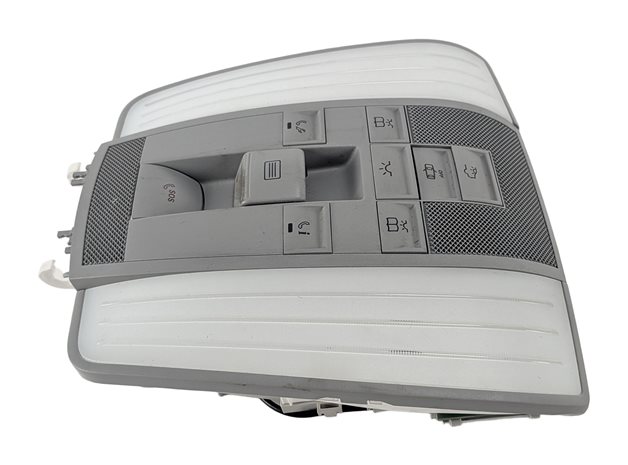 Thumbnail 3: 2010-2013 MERCEDES E350 E550 (W212) OVERHEAD CONSOLE DOME LIGHT SUNROOF (Gray)