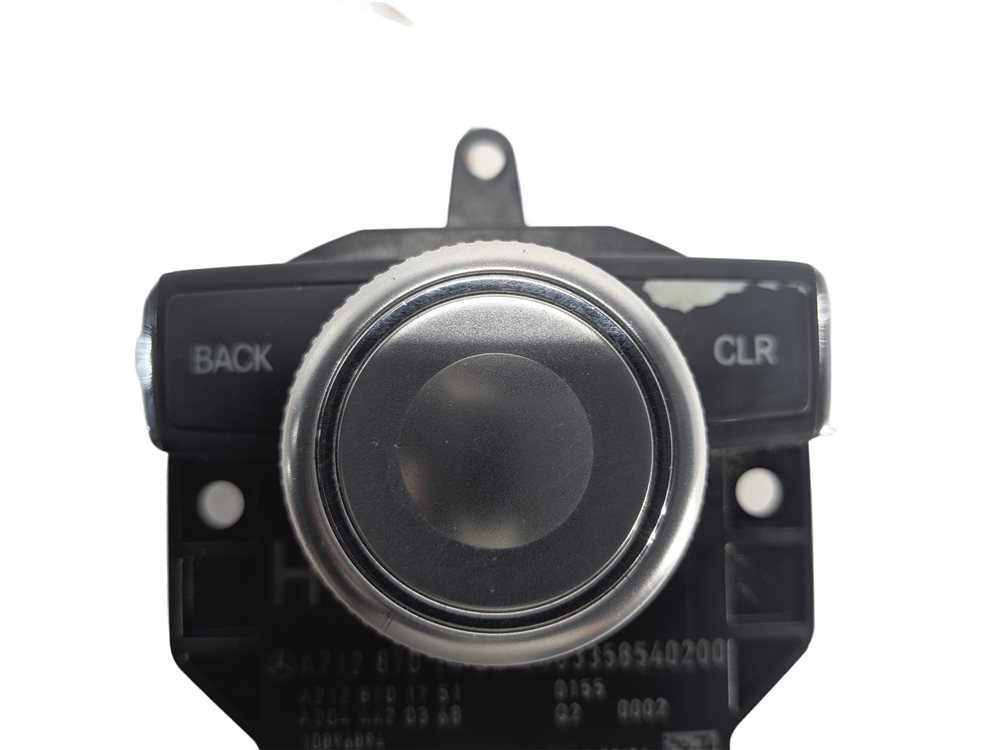 Thumbnail 4: 2010 MERCEDES E350 (W212) FRONT CENTER CONSOLE MEDIA COMAND CONTROL DIAL KNOB