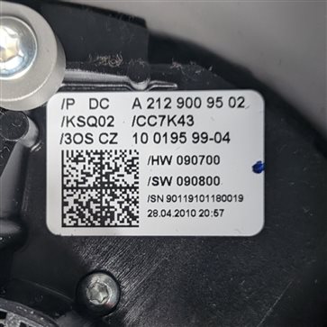 Thumbnail 12: 10-12 MERCEDES E300 E350 E550 (W212) BLINKER WIPER COMBINATION SWITCH w/ SPRING