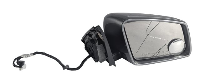 10-13 MERCEDES E-CLASS (W212) RIGHT HEATED MEMORY AUTODIM DOOR MIRROR (Silver)