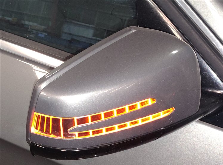 Thumbnail 2: 10-13 MERCEDES E-CLASS (W212) RIGHT HEATED MEMORY AUTODIM DOOR MIRROR (Silver)
