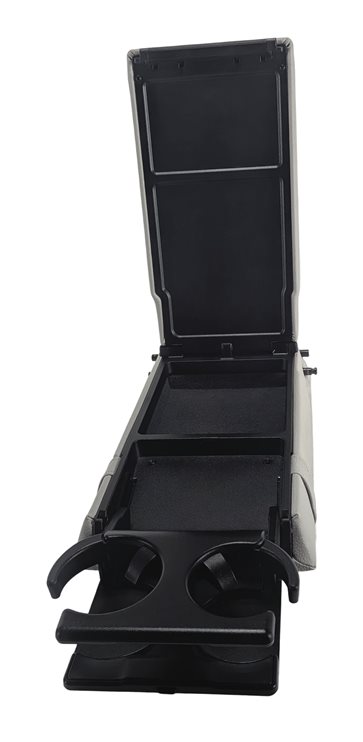 Thumbnail 8: 10-16 MERCEDES E GLK (W212 X204) REAR SEAT CONSOLE ARMREST CUP HOLDER (Gray)