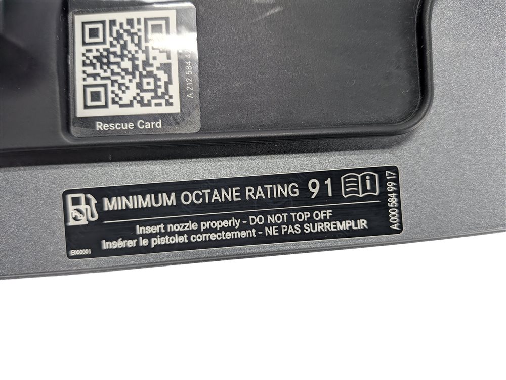 Thumbnail 9: 2010-2016 E-CLASS (W212) SEDAN FUEL TANK DOOR LID COVER w/HOUSING (Silver)