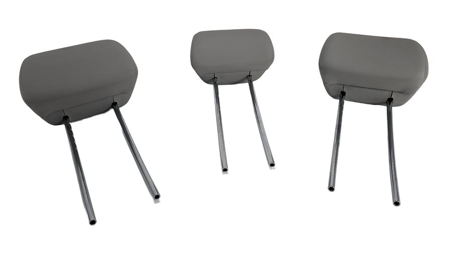 10-16 MERCEDES E350 E400 E550 E63 AMG W212 REAR SEAT HEADREST SET/3 (Gray)