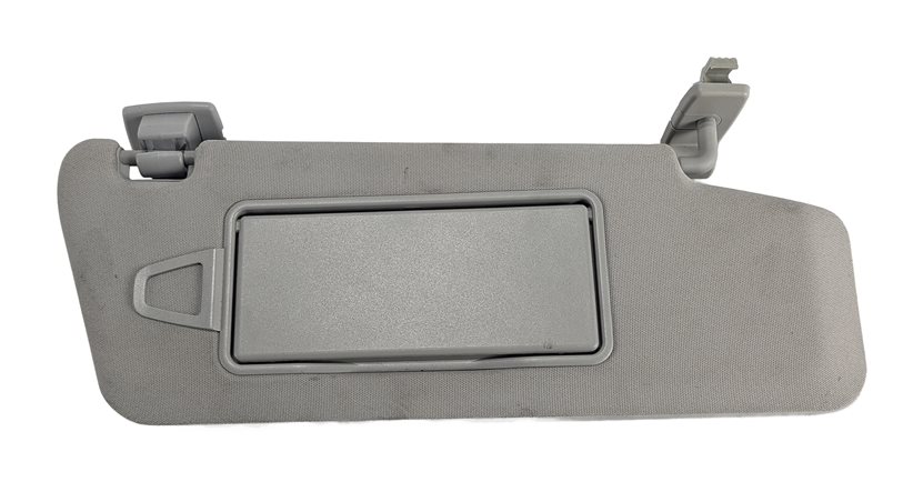 Thumbnail 2: 10-13 MERCEDES E-CLASS (W212) FRONT RIGHT PASSENGER SUN VISOR w/ MIRROR (Gray)