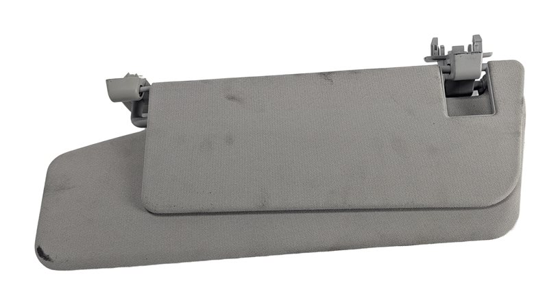 Thumbnail 4: 10-13 MERCEDES E-CLASS (W212) FRONT RIGHT PASSENGER SUN VISOR w/ MIRROR (Gray)