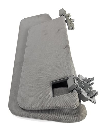Thumbnail 5: 10-13 MERCEDES E-CLASS (W212) FRONT RIGHT PASSENGER SUN VISOR w/ MIRROR (Gray)