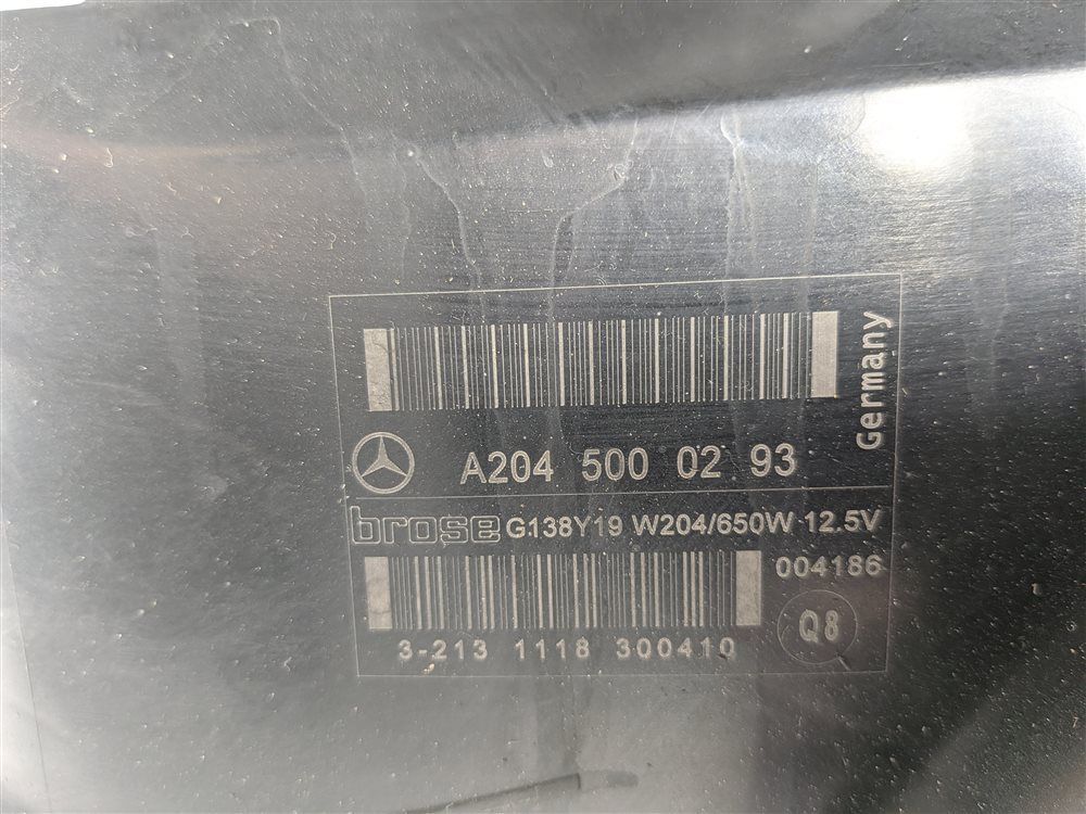 Thumbnail 10: 08-17 MERCEDES B C E CLA CLS GLK SLK (W207 W204 X204 W212) RADIATOR COOLING FAN