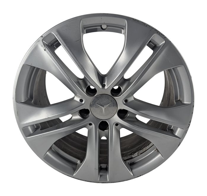 10-11 MERCEDES E350 E550 (W212) 17X8 10 SPOKE 5 PAIR ALUMINUM WHEEL RIM