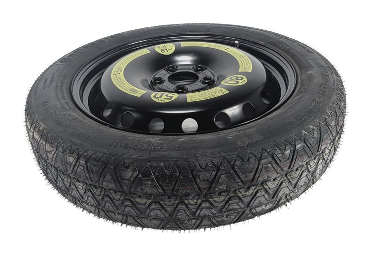 2010-2013 MERCEDES BENZ E300 E350 E400 E550 (W212) 17x4 SPARE TIRE WHEEL RIM