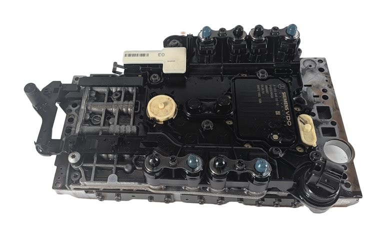 Thumbnail 2: 10-11 MERCEDES E350 W212 722.9 LOWER TRANSMISSION VALVE BODY w/ CONDUCTOR PLATE